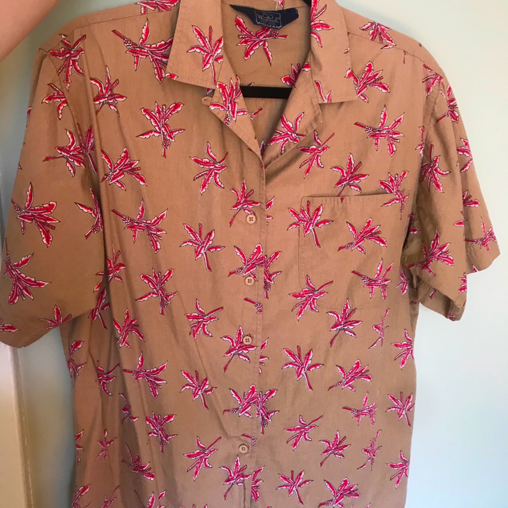 VINTAGE Woolrich Woman Button Up